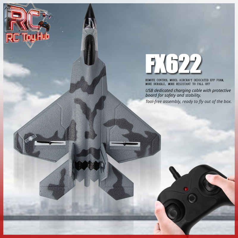 Drone Rc Fighter Jet - Fx622 RC Fighter Jet Foam Glider