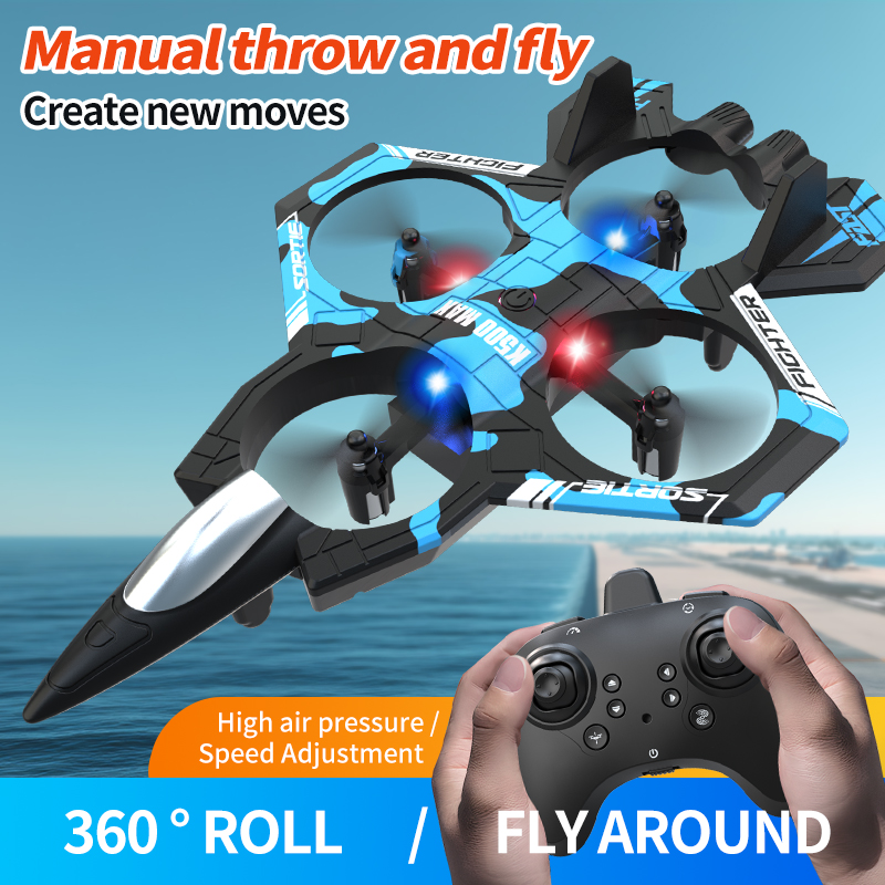 Drone Rc Fighter Jet - Drone Kendali Jarak Jauh K500 2.4G