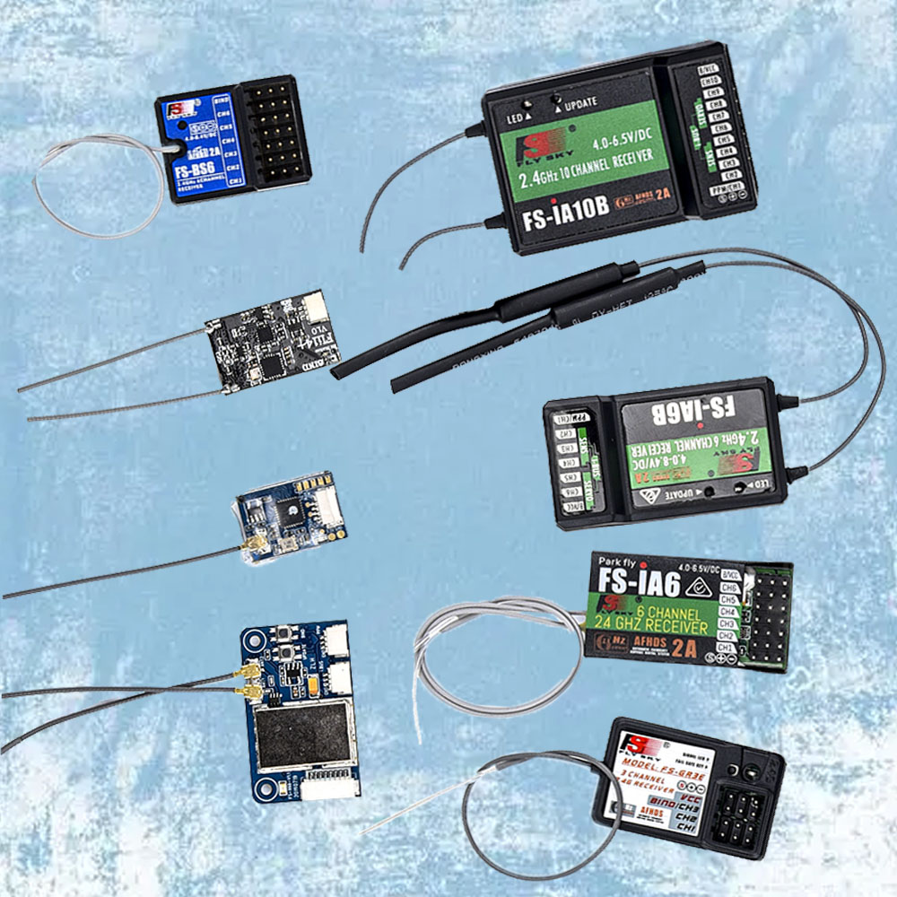 Drone Rc Controller - Penerima RC Flysky FS-IA6 IA6B IA10B
