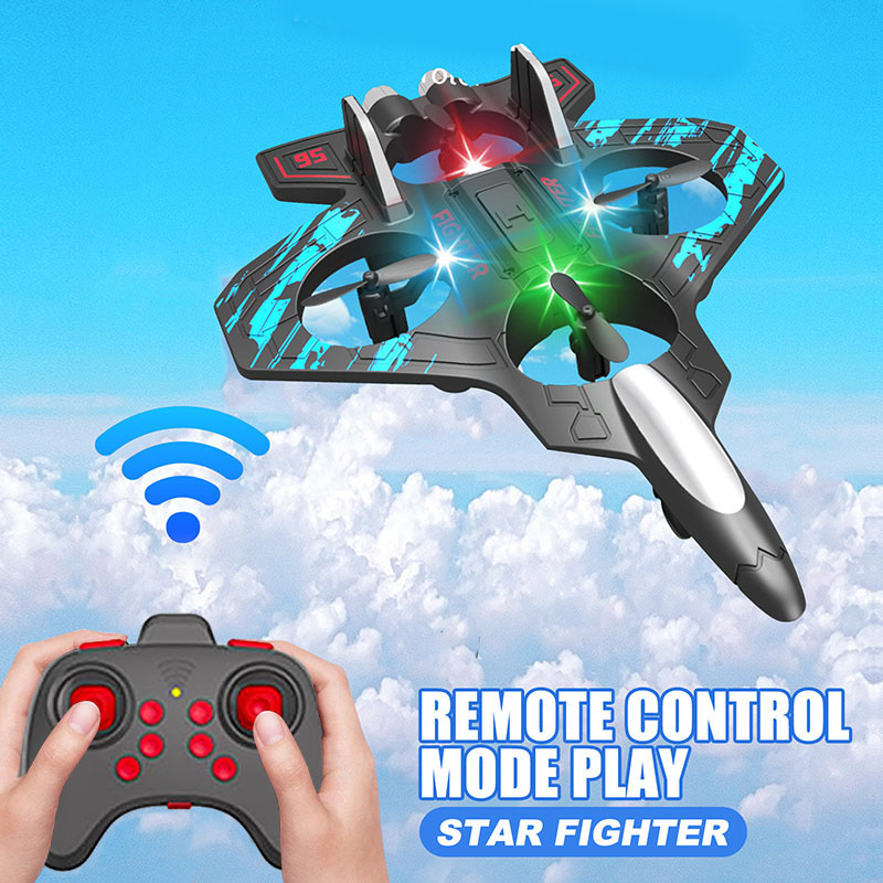 Drone Rc Fighter Jet - Drone Mini pesawat tempur RC, mainan