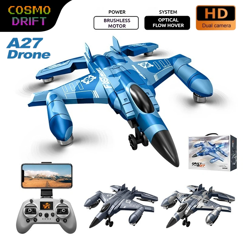 Drone Rc Fighter Jet - Pesawat Jet Tempur A27 RC dengan