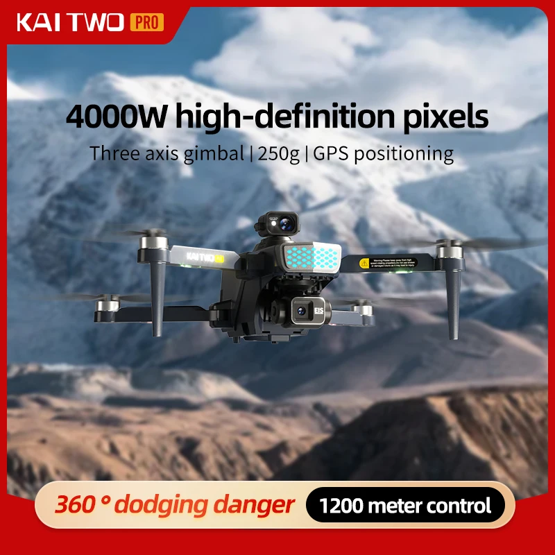 Drone Two Rc Way - KAI Drone dua Pro kamera HD