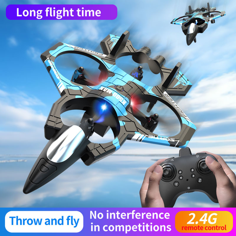 Drone Rc Fighter Jet - JCMO K500MAX Glider Helikopter Terbang RC