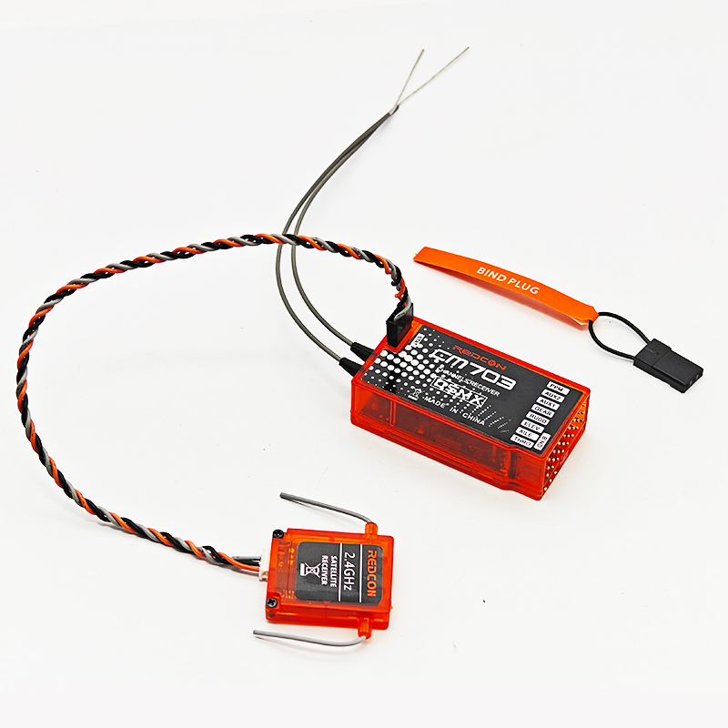 Joystick Rc Drone - Penerima RX 2.4Ghz CM703, 7 saluran