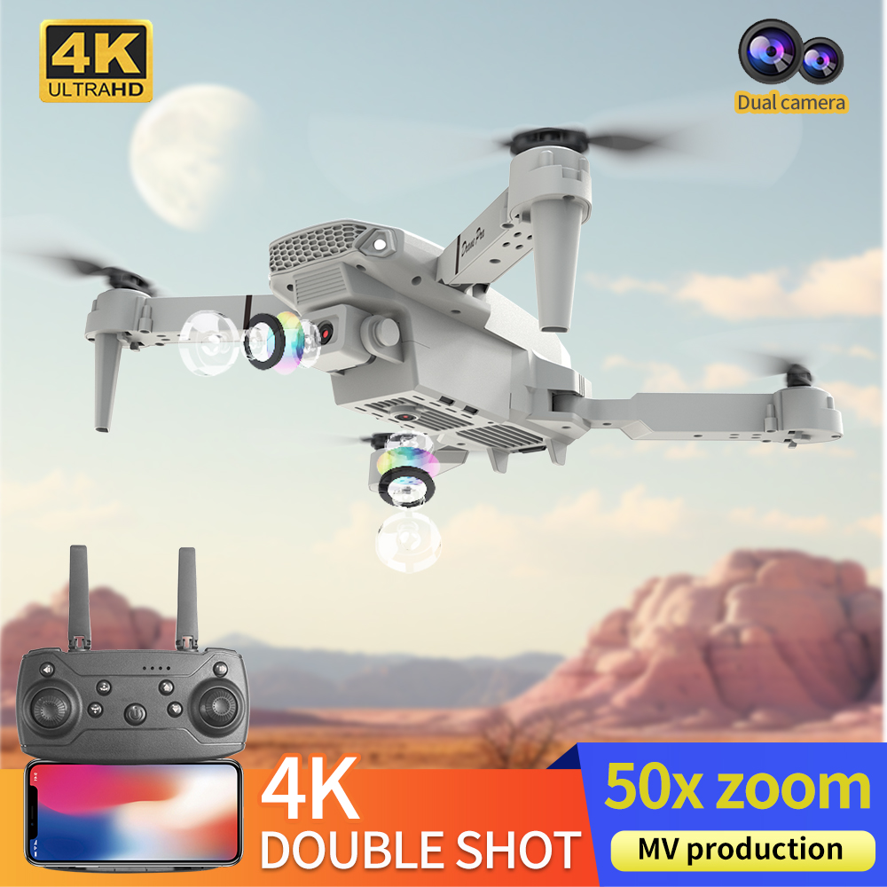 2026 BARU E88 Drone Profesiona - Rc Drone E88 ulasan dan harga