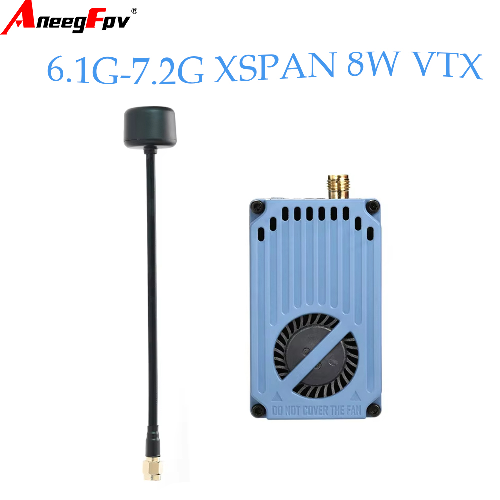 RUSHFPV 6.1‑7.2G 8W X61728 VTX - Fpv Antenna Receiver ulasan dan harga