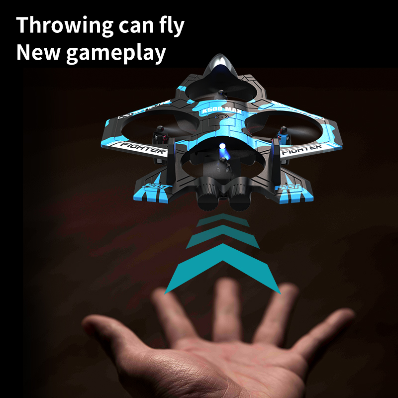 Drone Kendali Jarak Jauh K500  - Drone Rc Fighter Jet ulasan dan harga