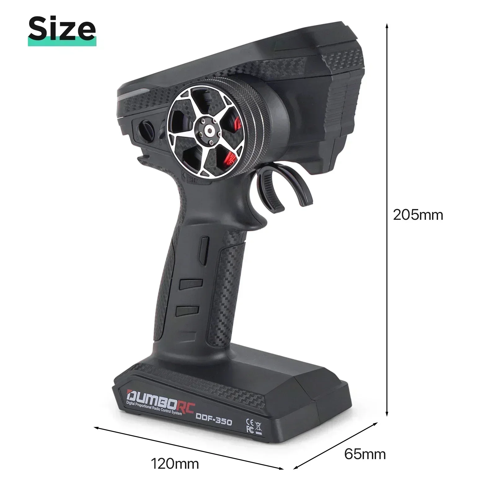 DUMBORC DDF-350 10CH pengendal - Joystick Rc Drone ulasan dan harga