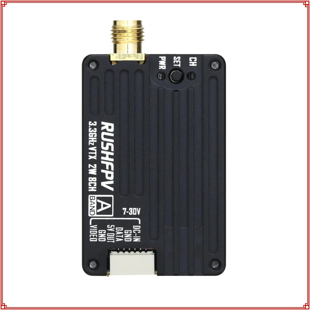 2026 RUSHFPV 3.3G 2W VTX Trans - Fpv Antenna Receiver ulasan dan harga