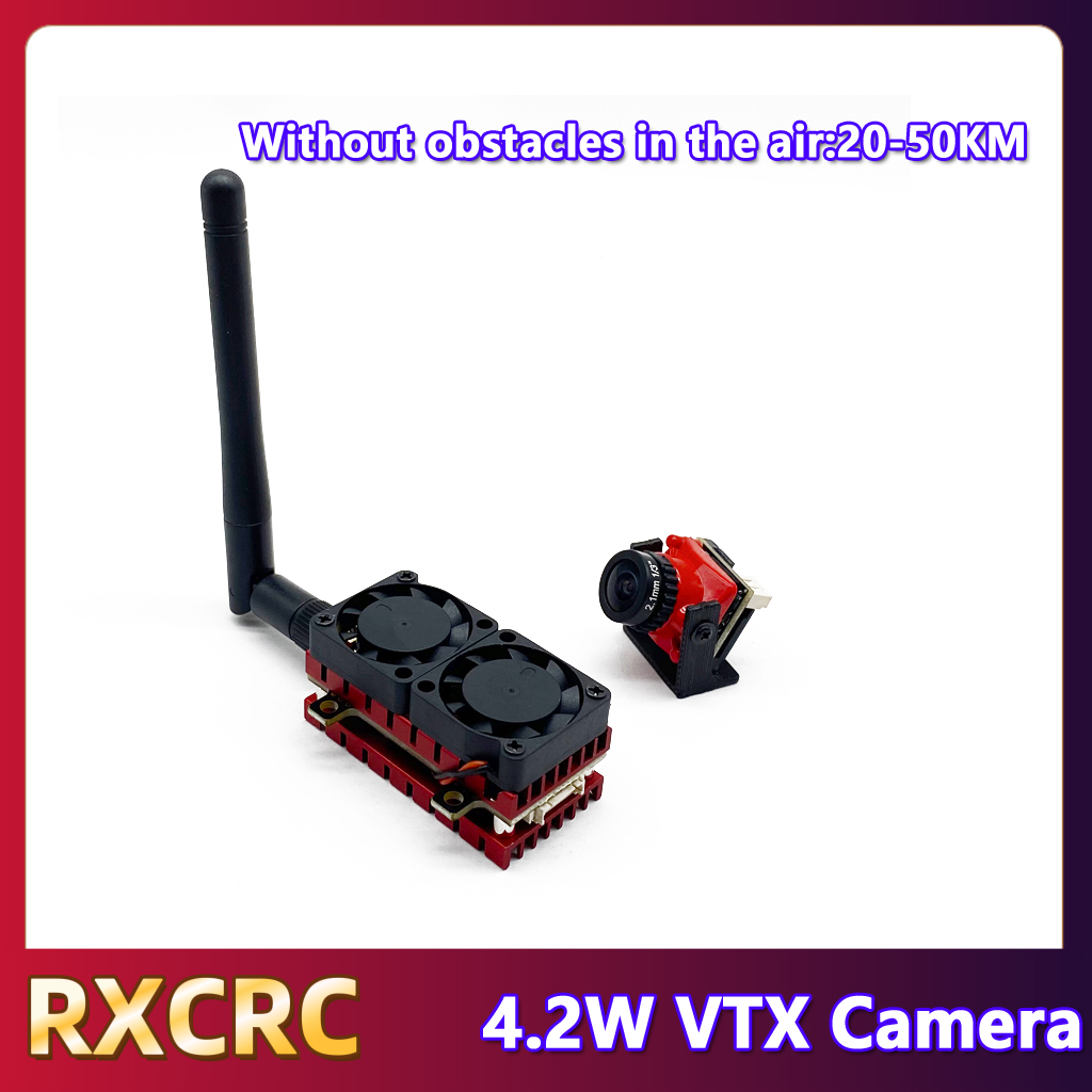 RXCRC 5.8G 48CH 4.2W Pemancar  - Drone Rc Controller ulasan dan harga