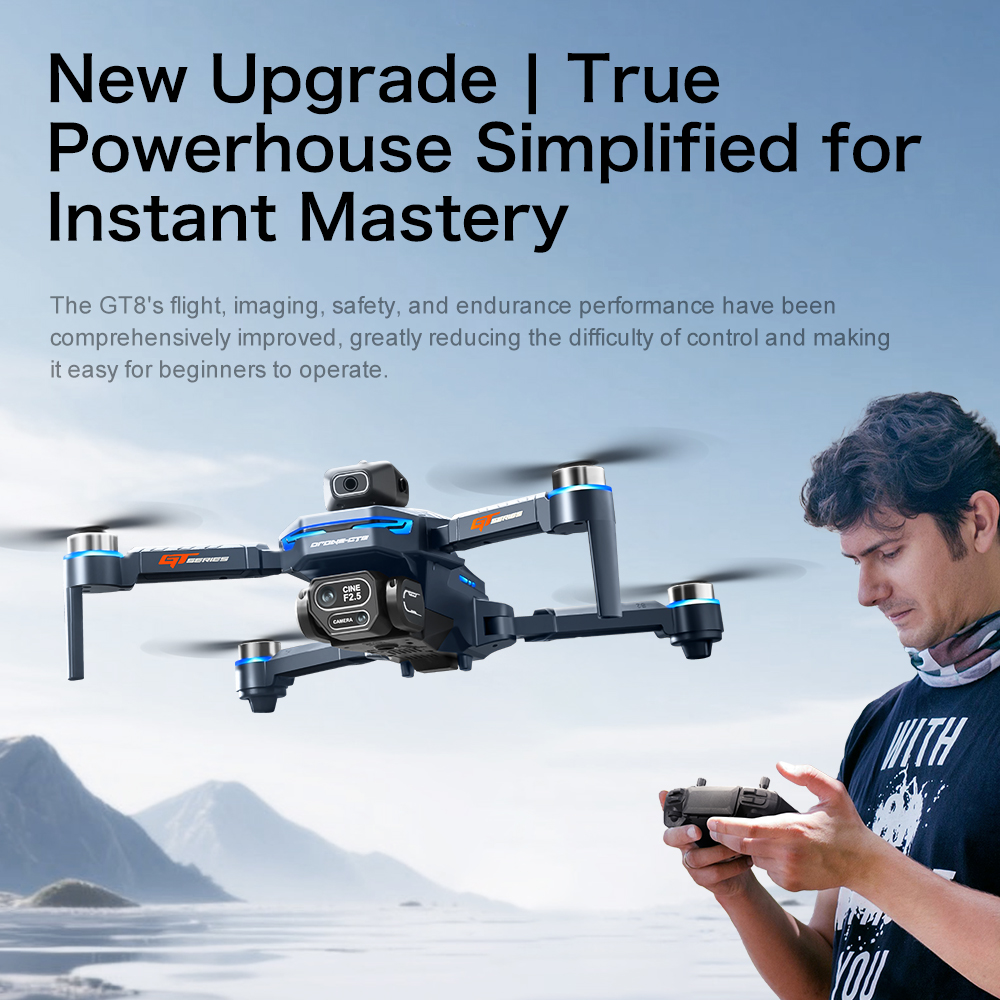 Drone Lenovo GT8 8K Profesiona - Rc Drone E88 ulasan dan harga