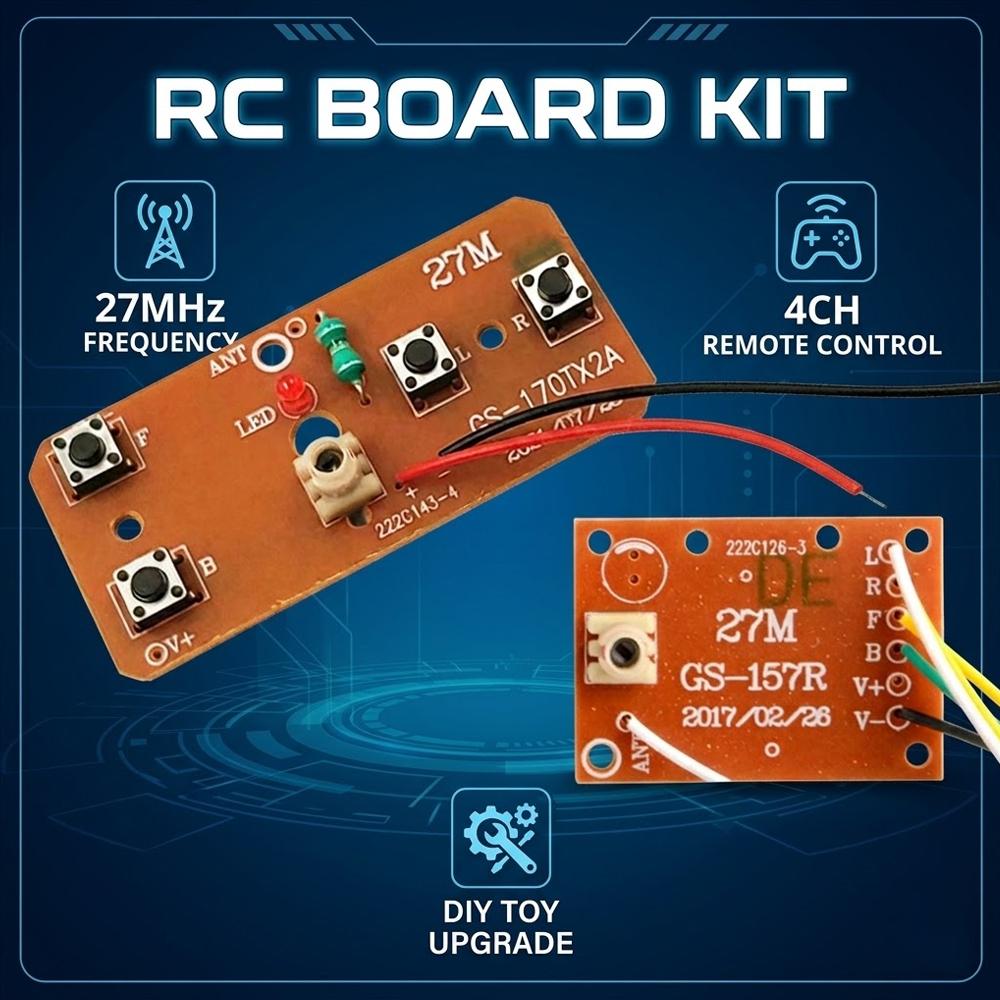 4CH RC Remote Control Circuit  - Joystick Rc Drone ulasan dan harga