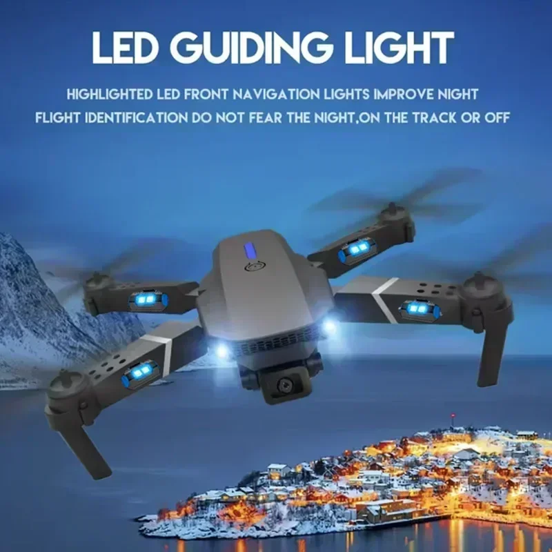 E88 Pro Drone FPV kamera sudut - Rc Drone E88 ulasan dan harga