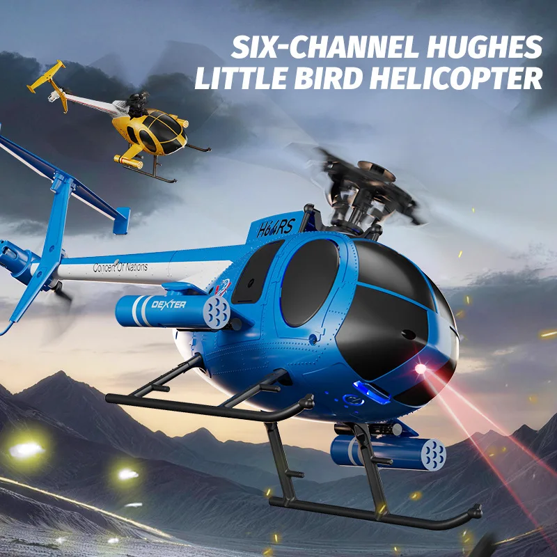 Helikopter RC Baru 2026 MD500  - Drone Rc Fighter Jet ulasan dan harga