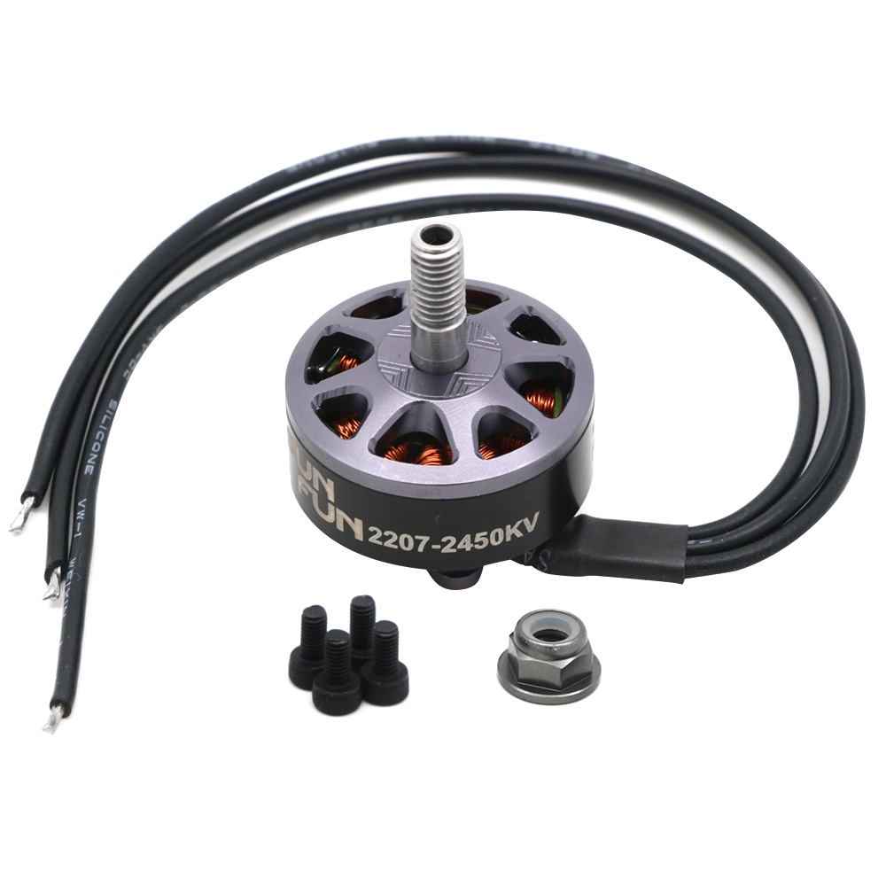 1/4pcs Set Sun Fun 2207 Motor  - Drone Carrera Rc ulasan dan harga
