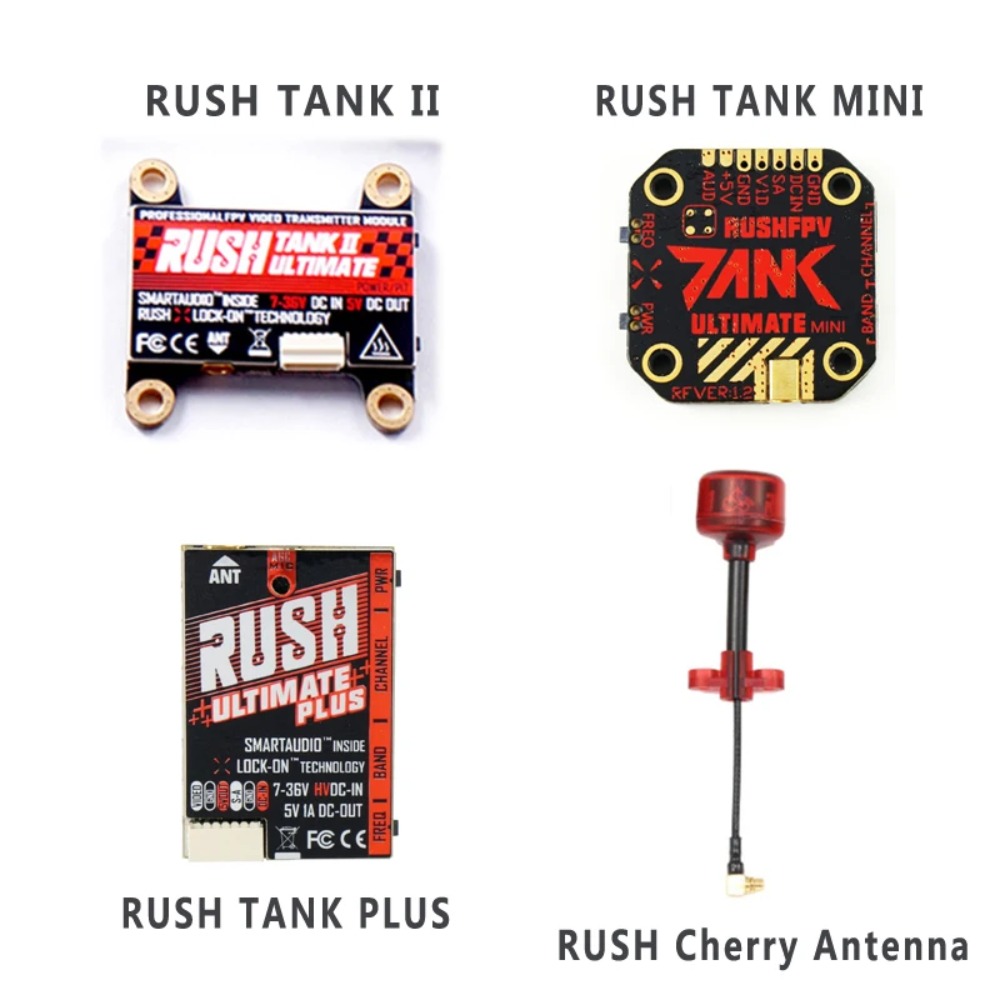 RUSH TANK Ultimate II/Mini/ PL - Fpv Antenna Receiver ulasan dan harga