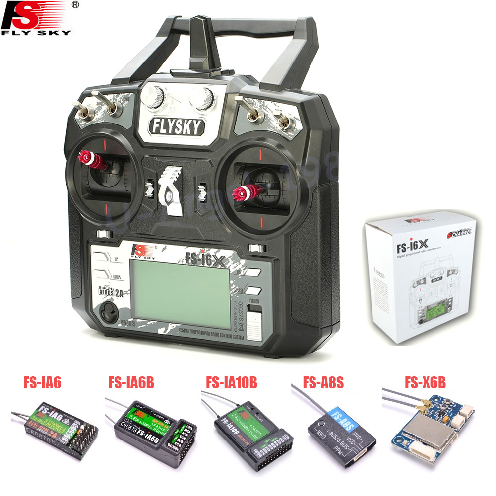 FLYSKY FS-i6X FS i6X 10CH 2.4G - Drone Carrera Rc ulasan dan harga