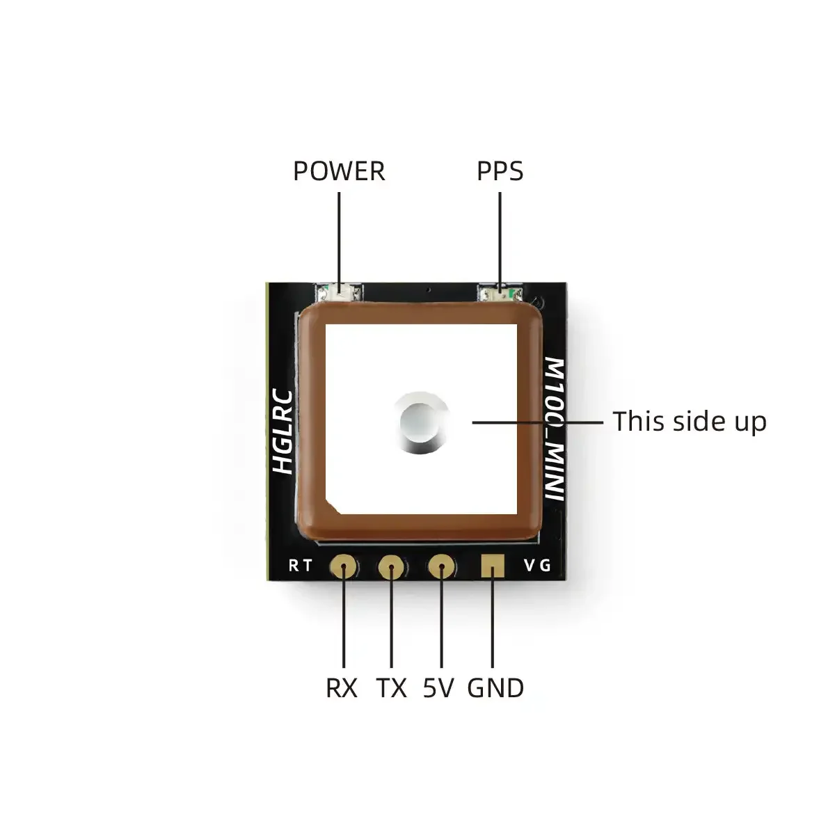 HGLRC M100 Modul GPS MINI M10  - Drone Carrera Rc ulasan dan harga