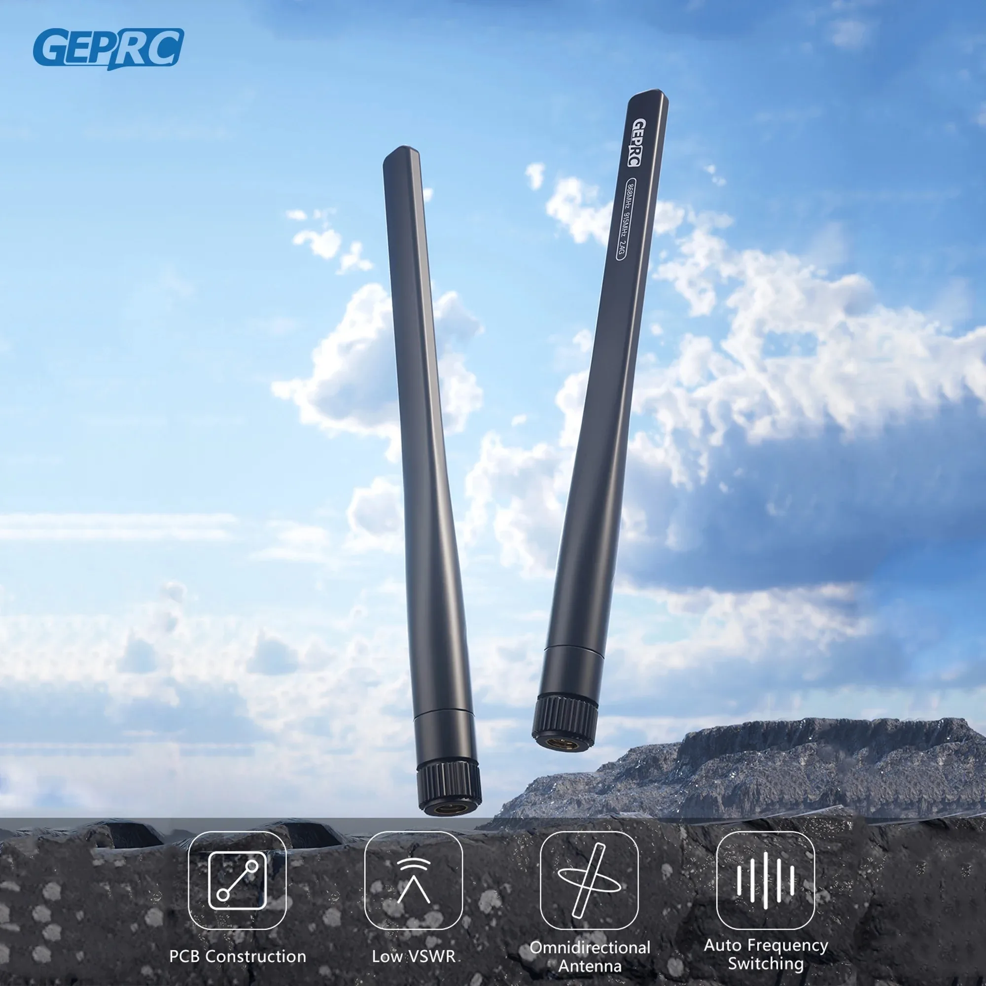GEPRC 868MHz 915MHz Tri-Band A - Drone Rc Frequency ulasan dan harga