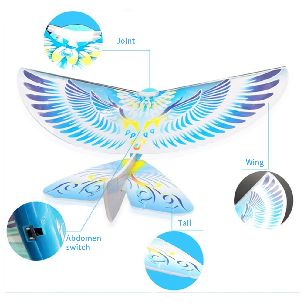 Mainan Burung Terbang Bionik R - Drone With Rc Remote ulasan dan harga