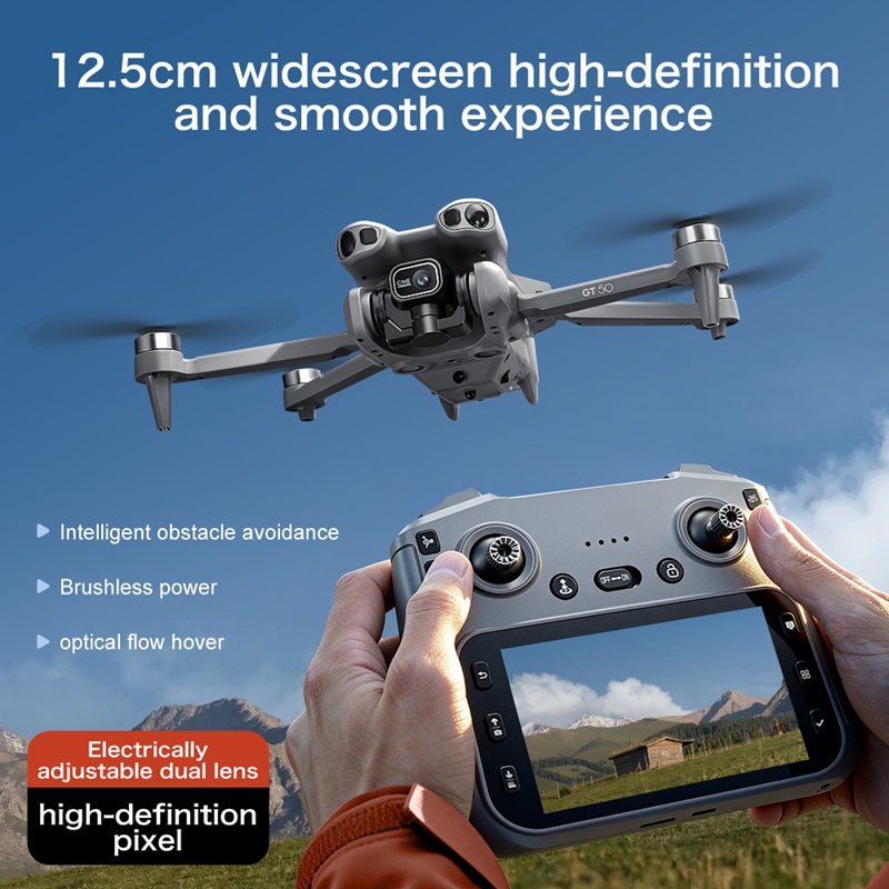 Drone Mini GT50 Kamera Ganda 8 - Rc Drone E88 ulasan dan harga